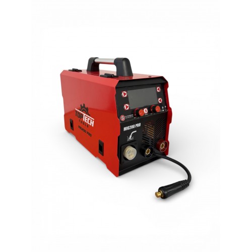 TOPTECH ΗΛΕΚΤΡΟΚΟΛΛΗΣΗ ΜΕ ΑΕΡΙΟ INVERTER MMA/MIG/TIG 200A PRO – 3 ΣΕ 1 TOPTECH ΗΛΕΚΤΡΟΚΟΛΛΗΣΗ ΜΕ ΑΕΡΙΟ INVERTER MMA/MIG/TIG 200A PRO – 3 ΣΕ 1