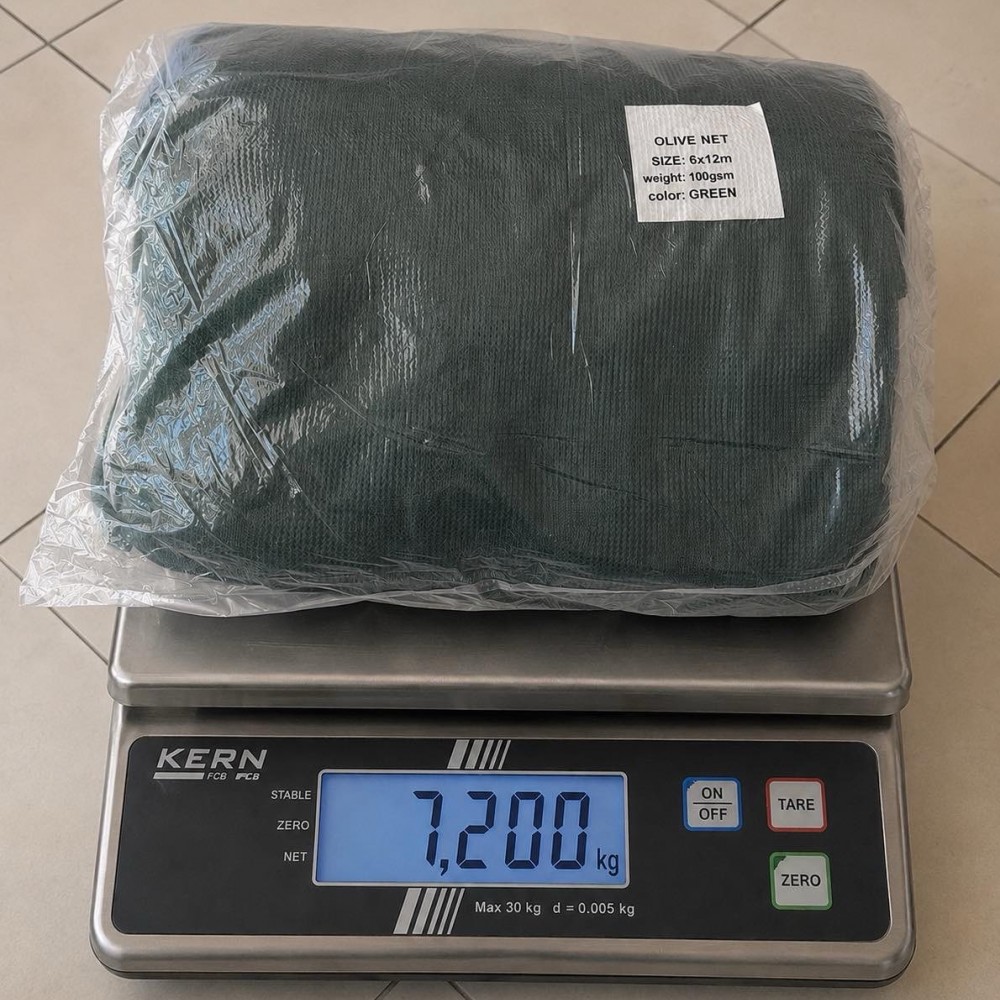 Ελαιόδιχτο 6x12m 100gr/m² ενισχυμένης πλέξης και αντοχής Ελαιόδιχτο 6x12m 100gr/m² ενισχυμένης πλέξης και αντοχής