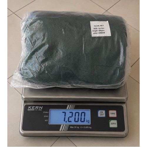 Ελαιόδιχτο 6x12m 100gr/m² ενισχυμένης πλέξης και αντοχής