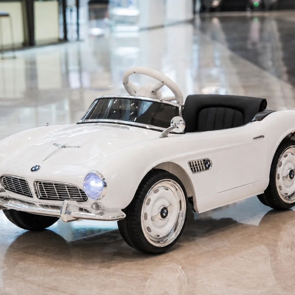 Ηλεκτροκίνητο Παιδικό Αυτοκίνητο Licensed BMW 507 Classic Vintage 12V Λευκό 7083690