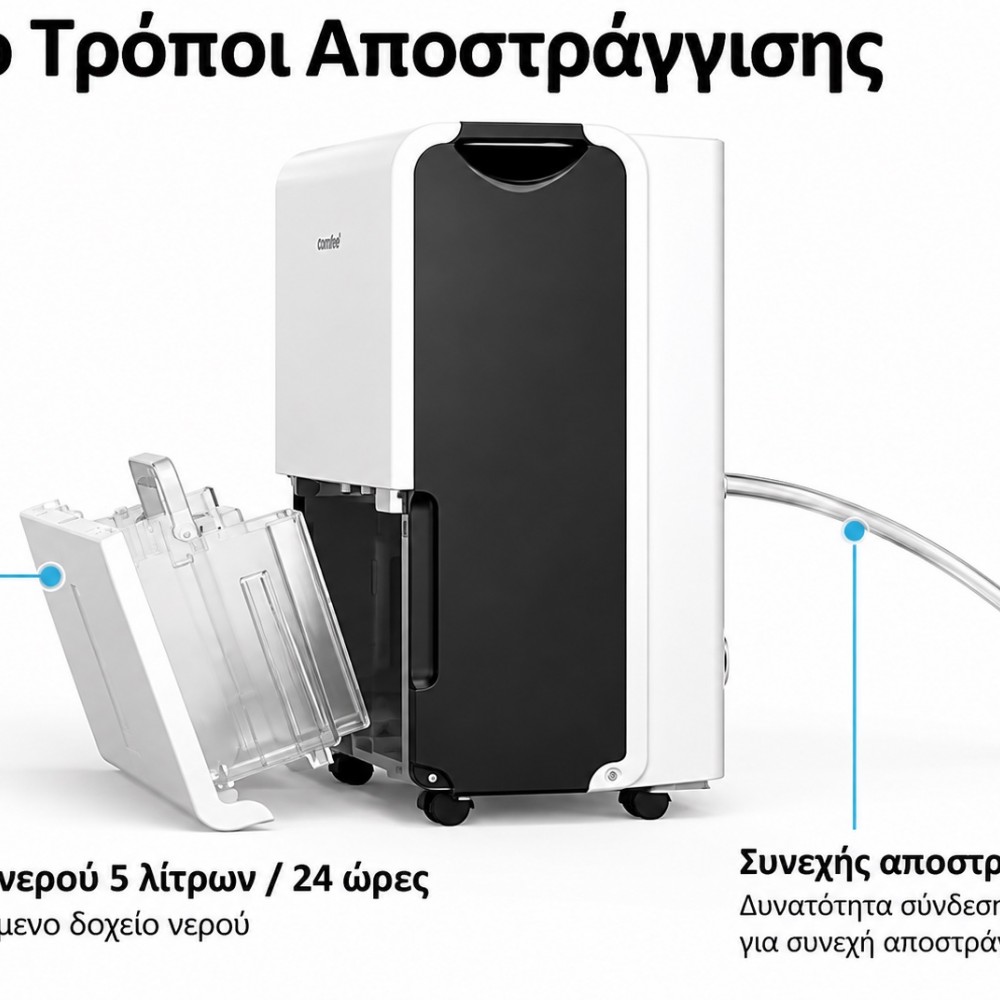 Αφυγραντήρας Comfee by Midea MDDP-30DEN7 30lt/ημέρα