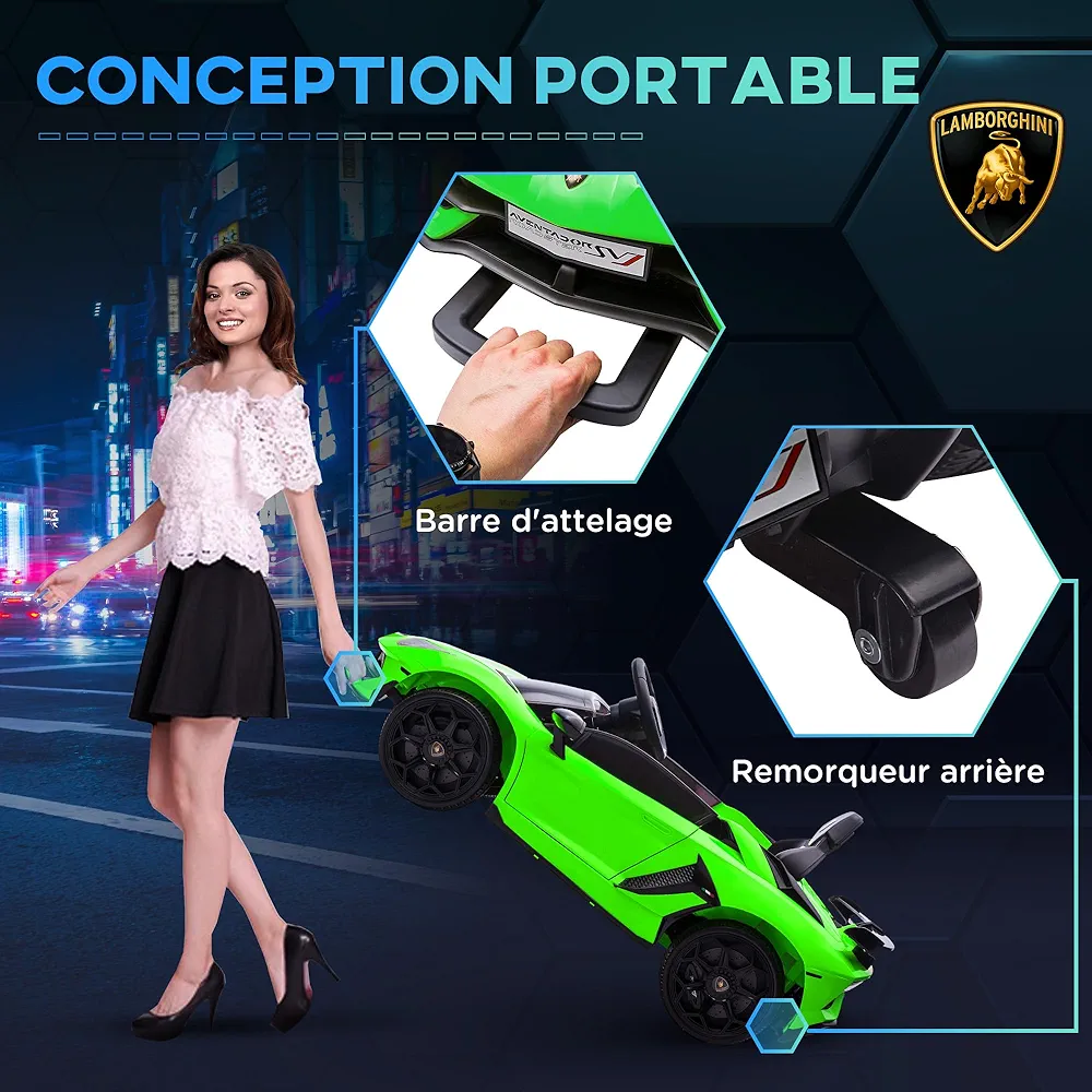 Ηλεκτροκίνητο Παιδικό Αυτοκίνητο Licensed Lamborghini Aventador SVJ Roadster 12V