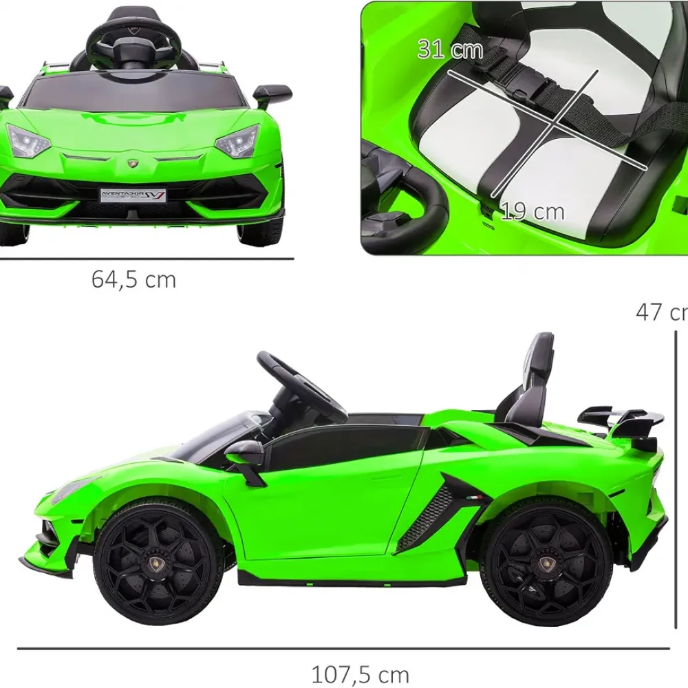 Ηλεκτροκίνητο Παιδικό Αυτοκίνητο Licensed Lamborghini Aventador SVJ Roadster 12V