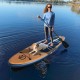 SUP Board με Αξεσουάρ και Σακίδιο Μεταφοράς Φουσκωτή σανίδα SUP 320x81x15cm με κουπί και σακίδιο