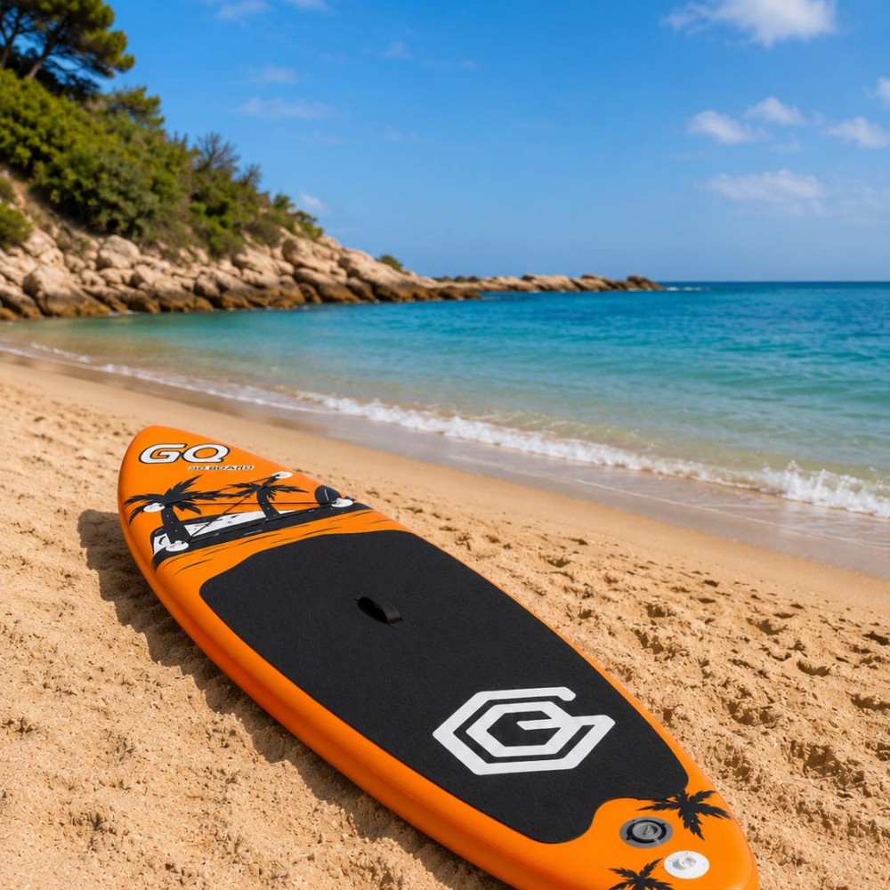 Φουσκωτή σανίδα SUP 335x81x15cm με κουπί, αξεσουάρ και σακίδιο