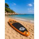 Φουσκωτή σανίδα SUP 335x81x15cm με κουπί, αξεσουάρ και σακίδιο
