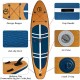 SUP Board με Αξεσουάρ και Σακίδιο Μεταφοράς Φουσκωτή σανίδα SUP 320x81x15cm με κουπί και σακίδιο